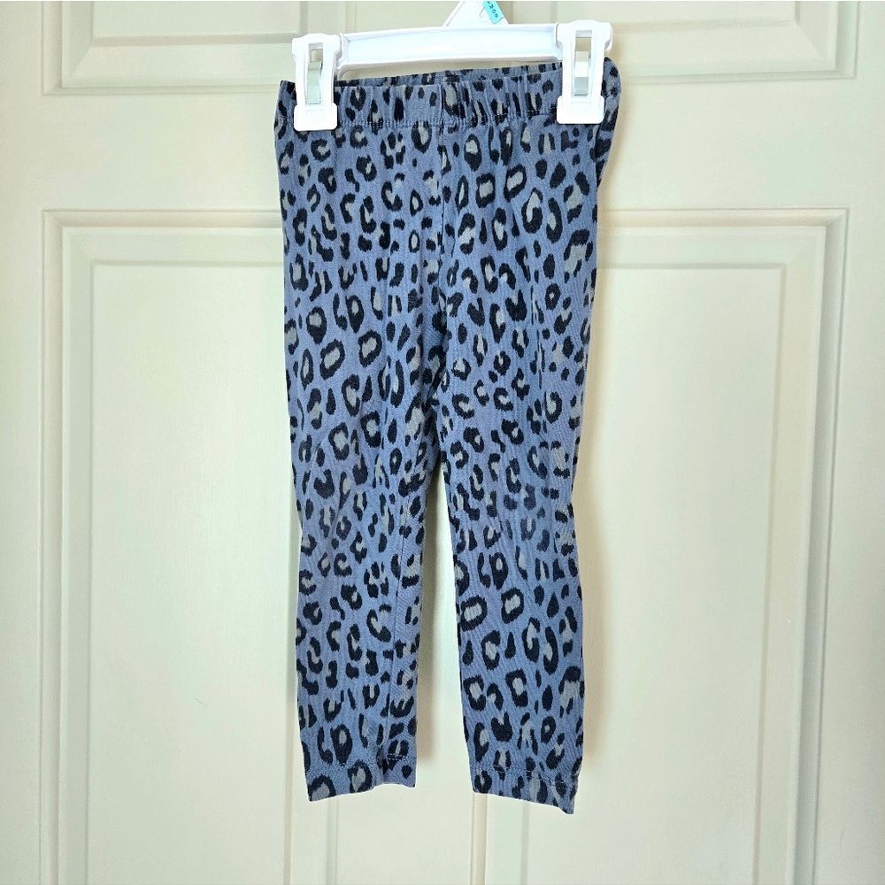 3/$12 Gap Leopard Print Leggings Girls